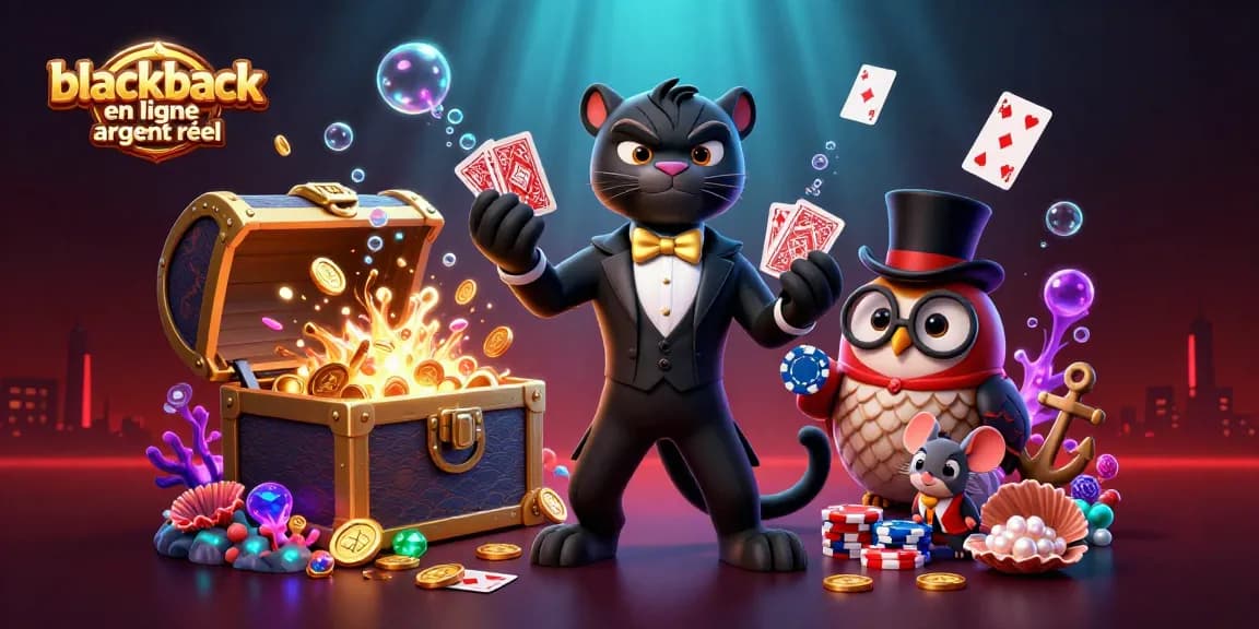 Profitez du blackjack en ligne argent réel et découvrez des jeux palpitants avec des croupiers en direct.