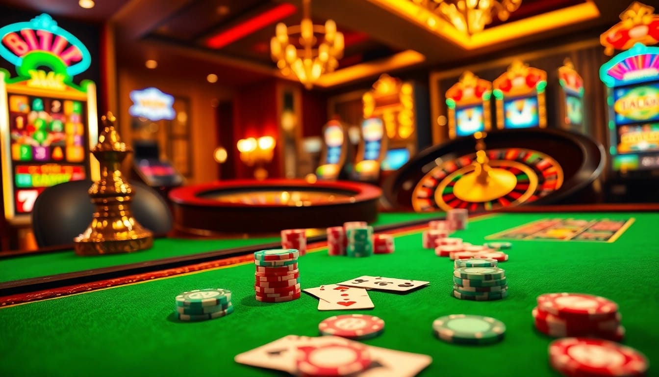Découvrez le luxe du casino en ligne Français 2026 avec des jetons de poker vibrants et des jeux passionnants.