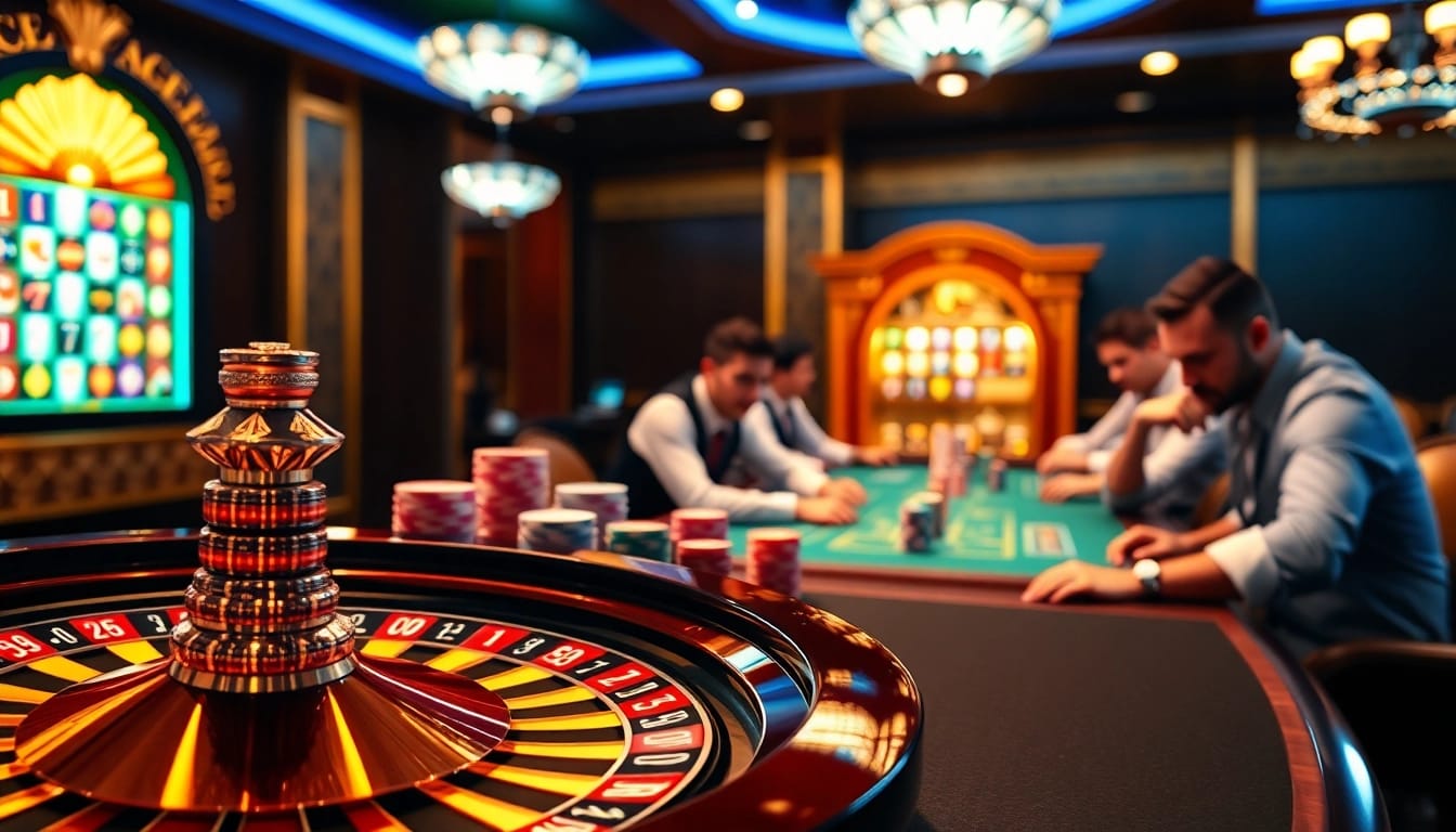 Vivez l'excitation du meilleur casino en ligne France avec des tables de jeu luxueuses et des machines à sous vibrantes.