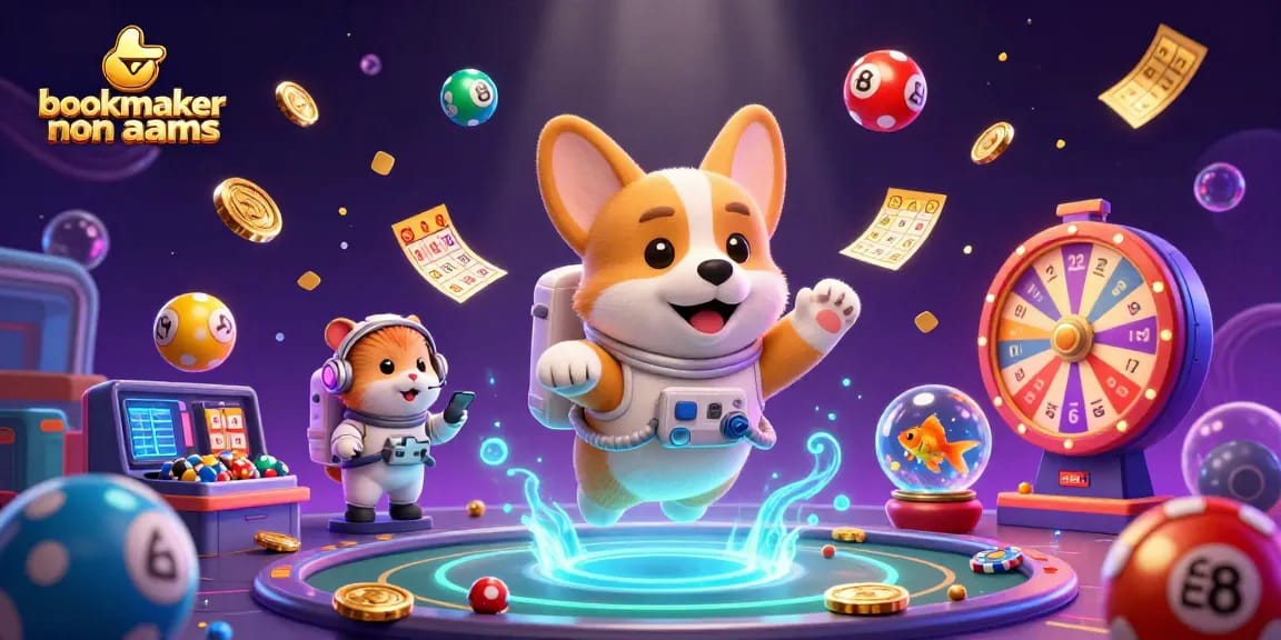Esplora i migliori bookmaker non AAMS con un corgi astronauta in un casinò spaziale.