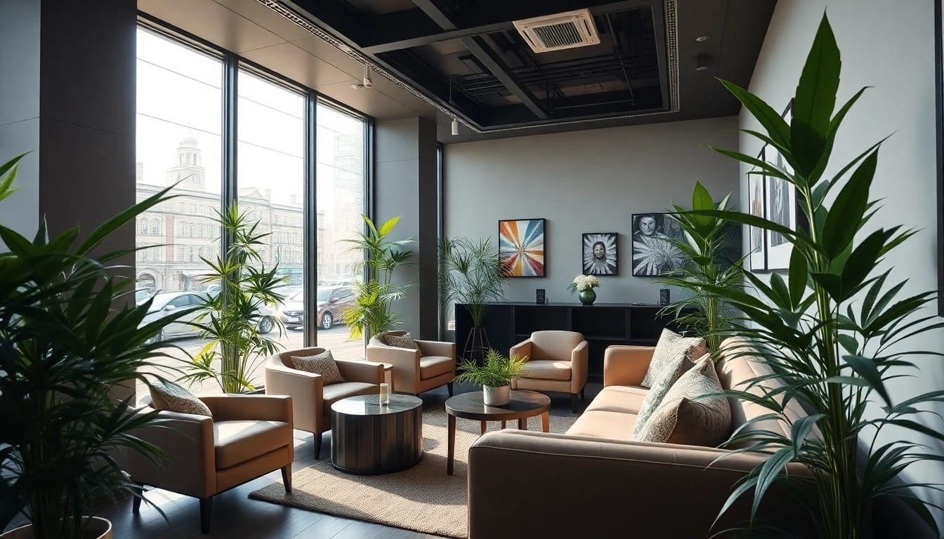 Visitez Club Cannabis Lloret de Mar pour Français dans un espace moderne et accueillant.