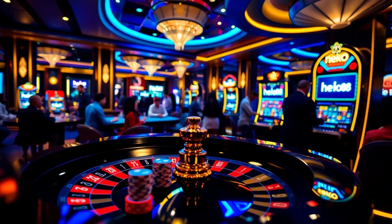 Experience the excitement of helo88 with vibrant casino games and thrilling action.