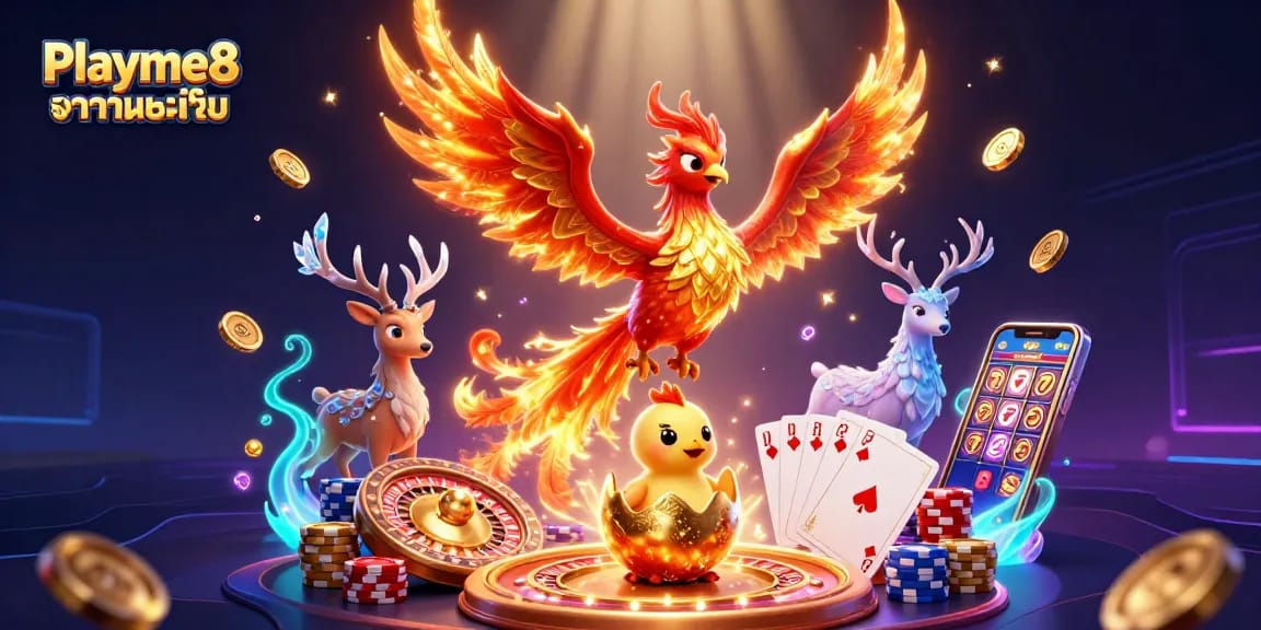 เล่นคาสิโนออนไลน์กับ Playme8 ราคาบอลไหล สื่อถึงการเล่นที่มีความสนุกและตื่นเต้น