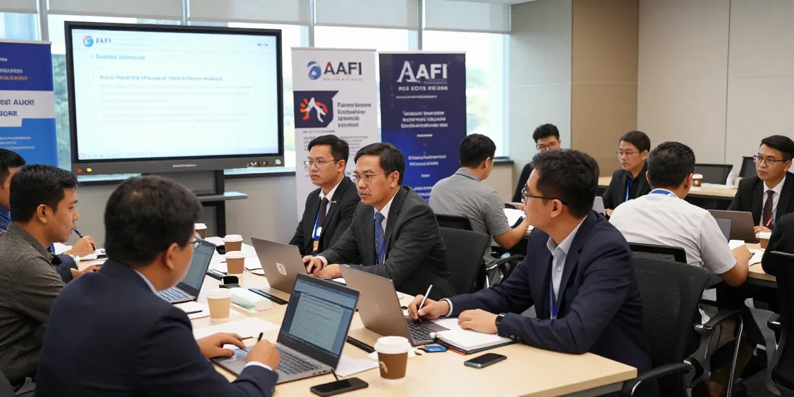Konferensi AAFI KOTA MEDAN tentang audit forensik dengan auditor profesional berdiskusi aktif.