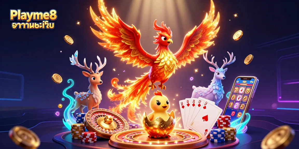 เล่นคาสิโนออนไลน์กับ Playme8 ราคาบอลไหล สื่อถึงการเล่นที่มีความสนุกและตื่นเต้น