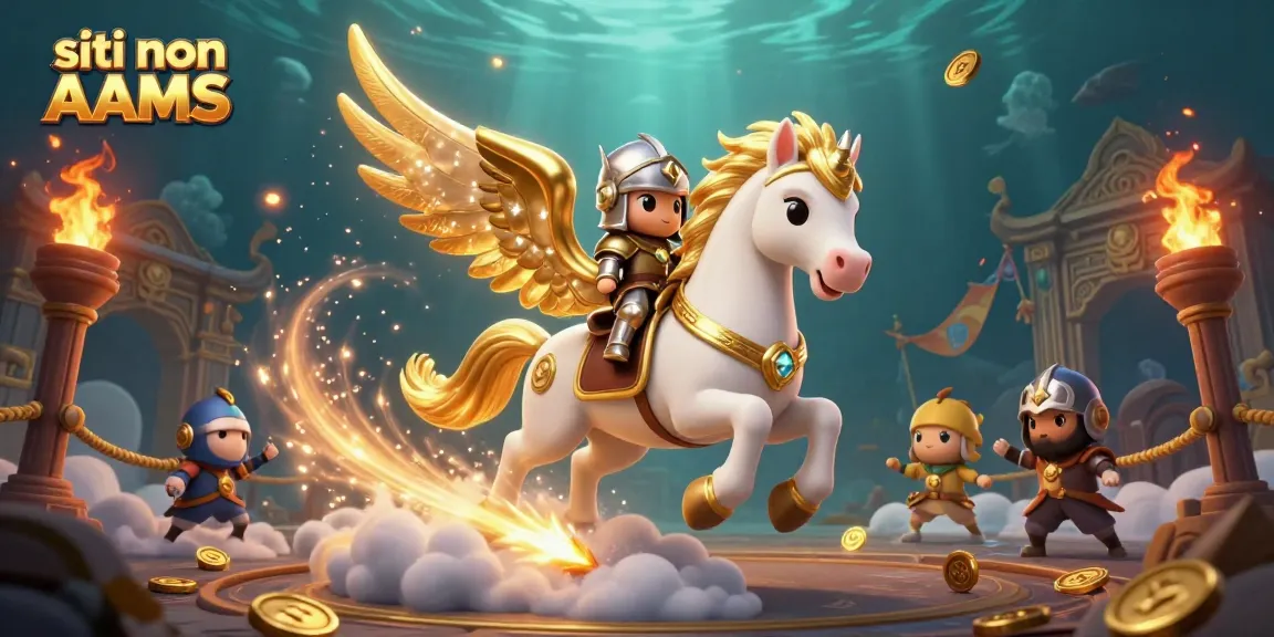 Gioca nei siti non AAMS per vincere premi con il cavallo celestiale e il cavaliere.