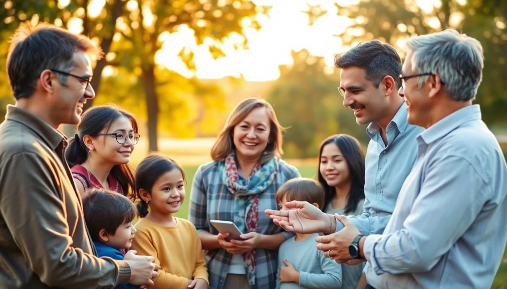 Engaging family discussion on life insurance emphasizing trust and security in financial planning.