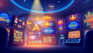 Situs kode4d showcasing a vibrant online gaming platform filled with engaging slot game options and user testimonials.