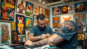 Artistry and Innovation at Entre Lagos Tattoo Art Gallery