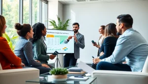 카드현금화의 효과적인 전략을 논의하는 금융 상담 장면