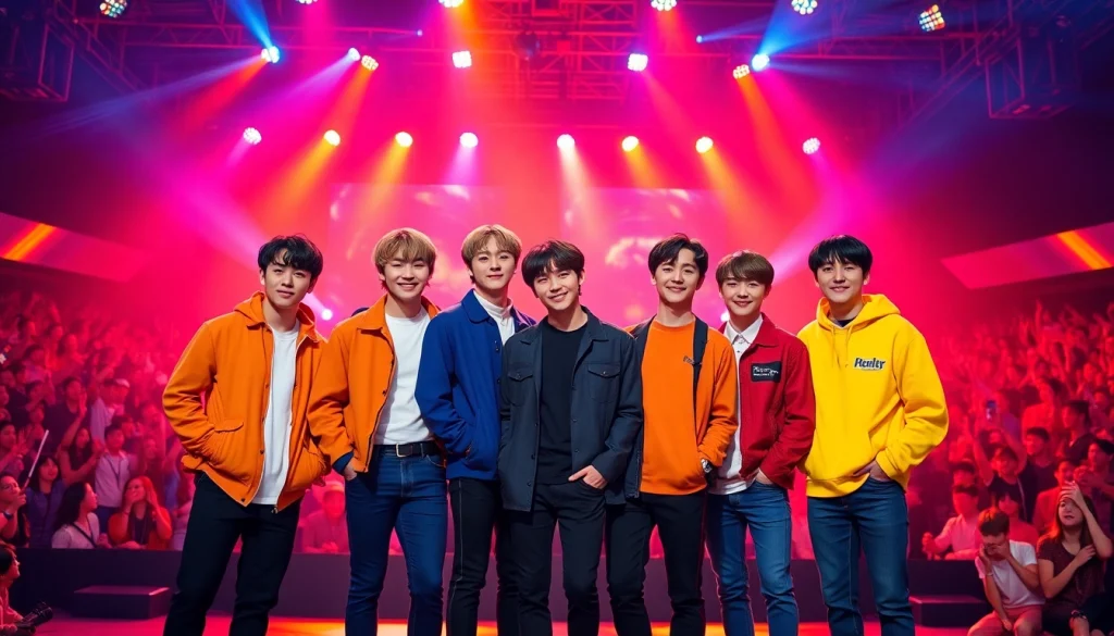 BTS members showcasing their individuality and unity on stage during a live performance.
