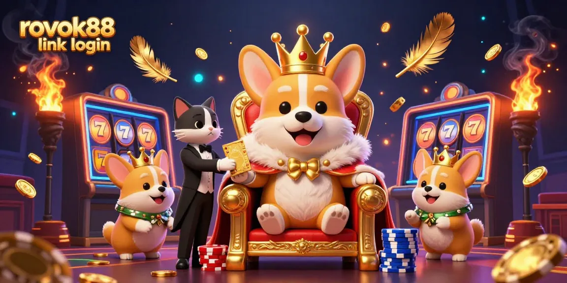 Engage with the exciting rokok88 link login scene filled with luxurious elements and gambling action.