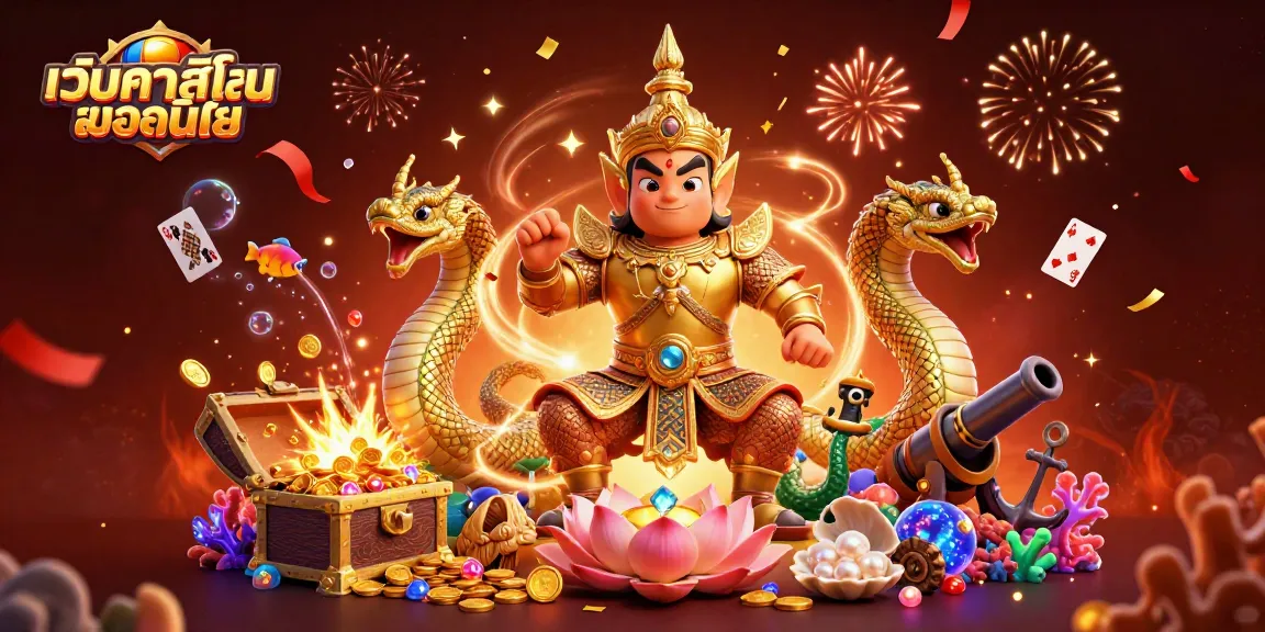 เล่นสล็อตออนไลน์ที่เว็บคาสิโนยอดนิยม สนุกไปกับเกมที่มีภาพสวยและฟีเจอร์ใหม่ ๆ